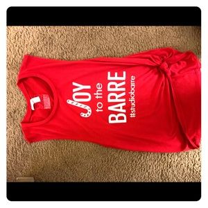 Joy to the Barre Muscle Tank - Studio Barre